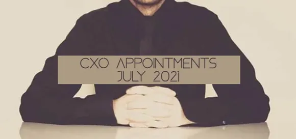 New CxO Appointments in July 2021