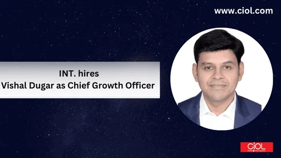 INT. ropes in Cognizant’s Vishal Dugar as Chief Growth Officer