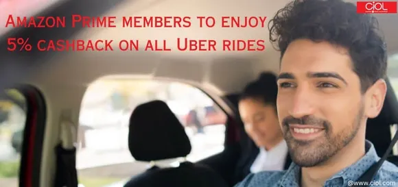 Amazon Prime members to enjoy 5% cashback on all Uber rides, Read here the details