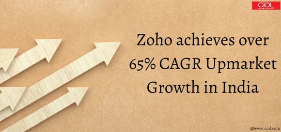 Zoho Achieves Over 65% CAGR Upmarket Growth in India