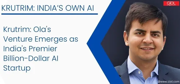 Krutrim: Ola's Venture Emerges as India's Premier Billion-Dollar AI Startup