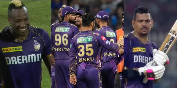  kkr,  shreyas iyer,  sunil narine,  andre russell , IPL 2025