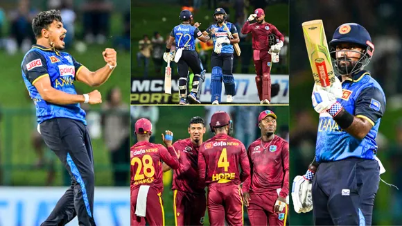SL vs WI:  श्रीलंका ने दूसरे वनडे में वेस्टइंडीज को 5 विकेट से चटाई धूल, महेश थीक्षाना ने लिए 4 विकेट को असलंका ठोका अर्धशतक 