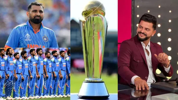  team India , Champions Trophy 2025 ,  Suresh Raina,  mohammed shami  