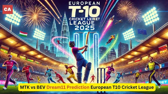 MTK vs BEV European T10 Cricket League