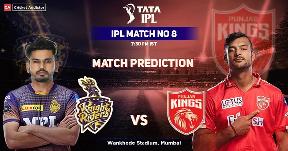 KKR vs PBKS Prediction 2022