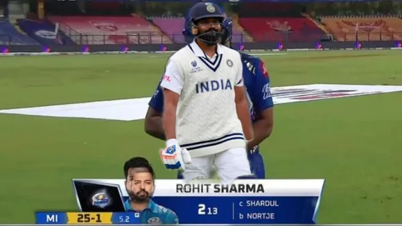 Rohit Sharma Trolled MI vs DC