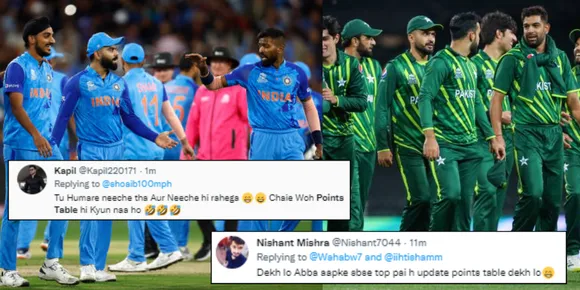 Fans trolled Pakistan team after India topped the points table