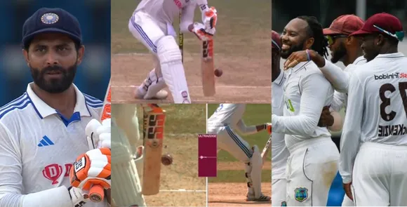 ind vs wi West Indies played old video in replays to dismiss Ravindra Jadeja