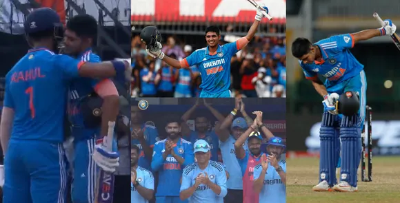 Shubman Gill ने ODI में ठोका 6वां शतक, फिर राहुल द्रविड़ की सामने झुकाया सिर, जश्न का VIDEO हुआ वायरल
