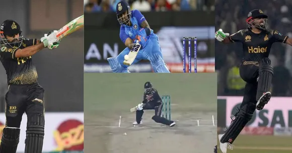VIDEO: 6,6,6,4,4,4,4,4,4.., बाबर आजम में आई सूर्या की आत्मा, टी20 को बनाया मजाक, सिर्फ इतनी गेंदों में शतक ठोक मनाया जश्न