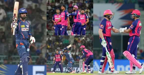 LSG vs RR Highlights: 39 चौके - 11 छक्के, LSG के गेंदबाजों पर टूट कर बरसे सैमसन-जुरेल, घर में घुसकर लखनऊ की बना दी रेल, 7 विकेटों से RR की जीत