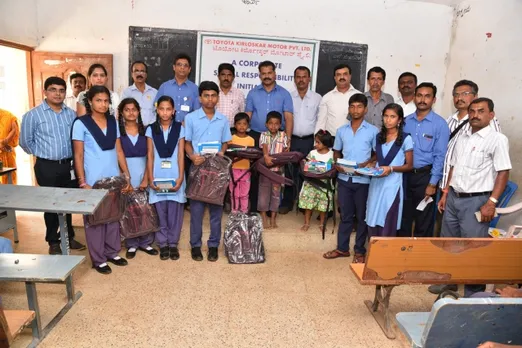 Toyota Kirloskar Motor Working Towards Reducing School Dropouts In Ramanagara