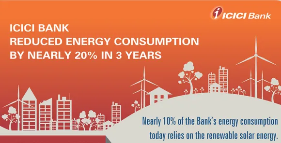 ICICI Bank Reduces Energy Consumption By Nearly 20% In 3 Years
