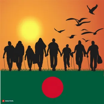 बांग्लादेश से घुसपैठ की कोशिश