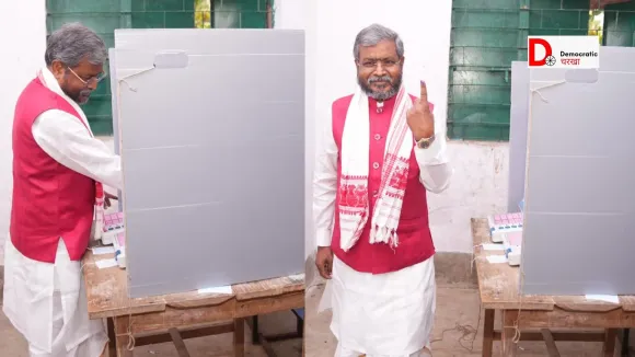 बाबूलाल मरांडी ने पोस्ट की तस्वीर