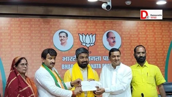 मनीष कश्यप हुए BJP में शामिल