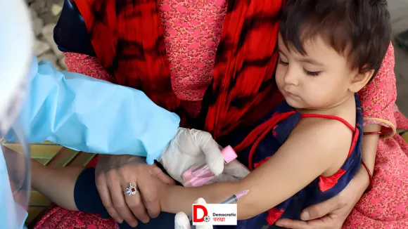 बिहार में धीमी पड़ी मिशन इंद्रधनुष की रफ्तार, 15 जिलों में 70 फीसदी से कम टीकाकरण