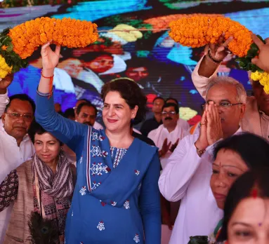 प्रियंका गांधी ने की घोषणा