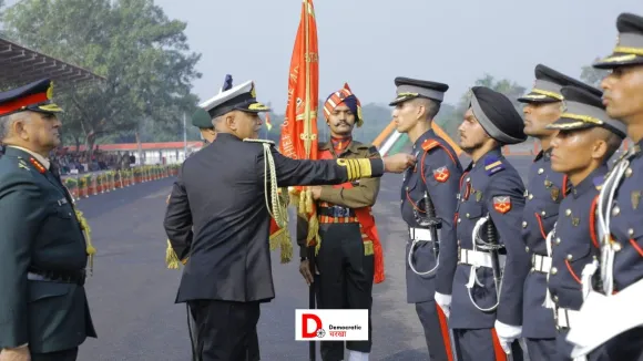 बिहार के गया में 24वीं पासिंग आउट परेड में, देश को मिले 128 नए युवा सैन्य अधिकारी