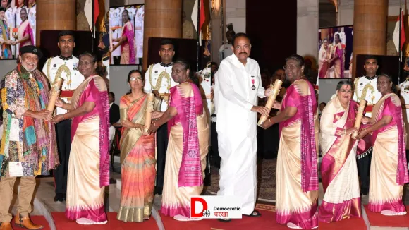 Padma Vibhushan Award: राष्ट्रपति द्रौपदी मुर्मू ने वेंकैया नायडू के साथ इन्हें दिया पद्म सम्मान