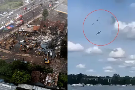 Brazil Plane Crash Viral Video