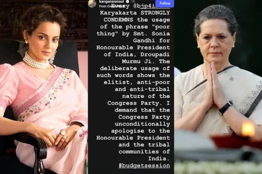 Kangana Ranaut on Sonia Gandhi