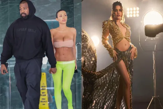 Kanye West Bianca Censori Uorfi javed