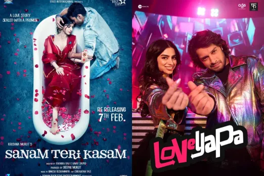 Loveyapa vs Sanam Teri Kasam Re-release Box Office Collection Day 4