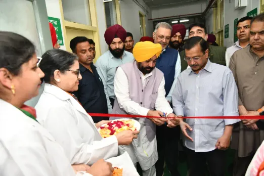 CM Bhagwant and arvind kejriwal