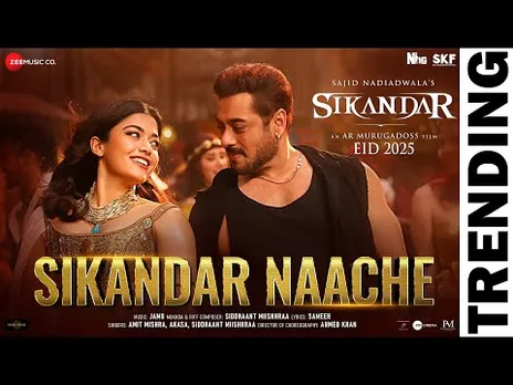 Sikandar Naache | Sikandar | Salman Khan & Rashmika Mandanna | JAM8, Amit Mishra, AKASA, Siddhaant M