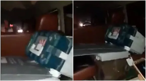 Assam Polls Assam Elections EVM in BJP candidate car EVM