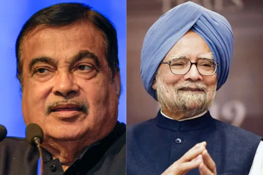 Nitin Gadkari-Manmohan Singh