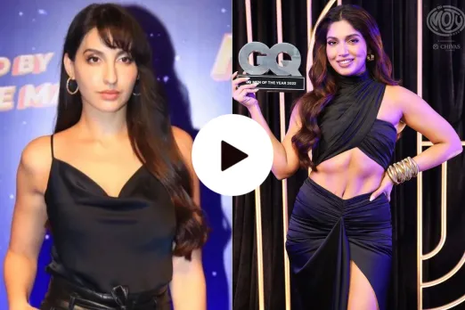 Nora Fatehi and Bhumi Pednekar