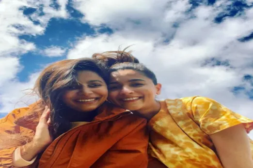 Alia Bhatt and Shaheen Bhatt