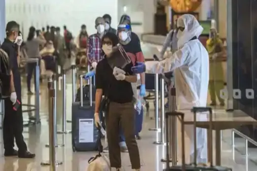 Rule for international visitors entering India from six nations with high incidence of the Covid-19 virus