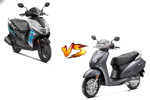 Honda Dio vs Honda Activa 6G