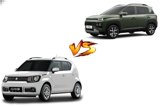 Hyundai Exter vs Maruti Suzuki Ignis