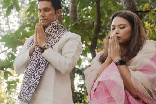 Randeep Hooda and Lin Laishram