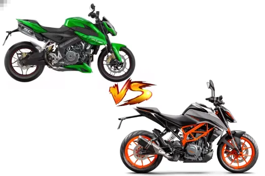 Bajaj Pulsar 400 vs KTM Duke 390