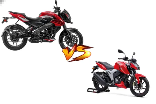 Bajaj Pulsar NS160 VS TVS Apache RTR 160 4V