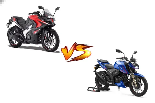 Bajaj Pulsar RS 200 VS TVS Apache RTR 200 4V