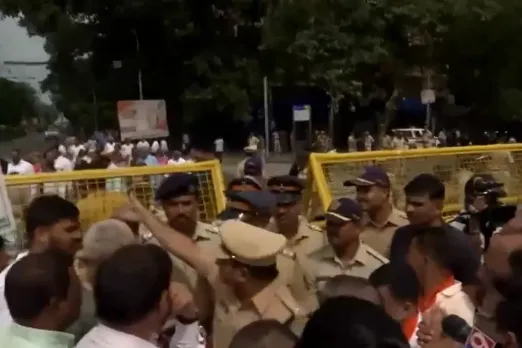 MVA Protest in Mumbai