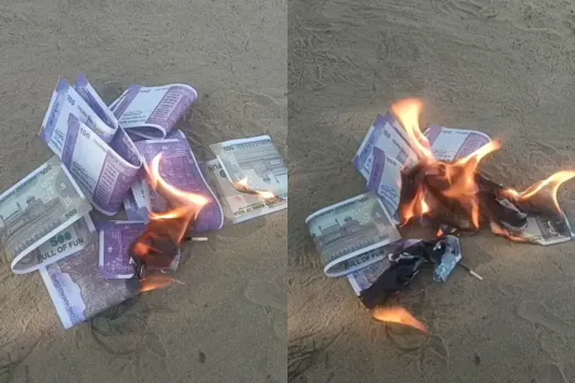 Note Burning Viral Video