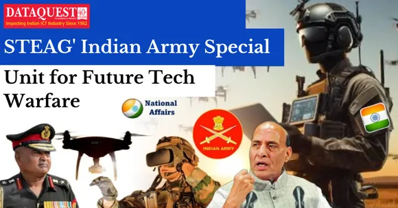 'STEAG' Indian Army Special Unit for Future Tech Warfare