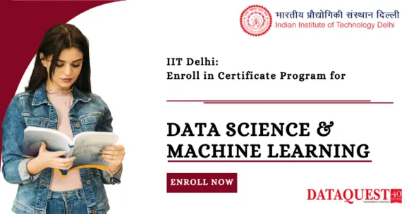 IIT Delhi Data Science and ML Program: Apply by 24th April