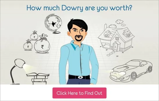 How much dowry are you worth? Shaadi.com uses unique gamification approach to tackle dowry deaths