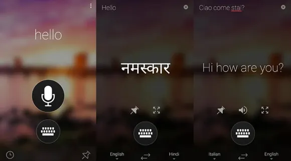 Translator app by Microsoft for smartphones and watches; translates 50 languages