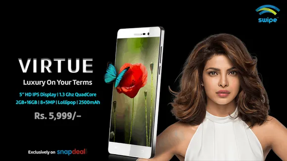 Swipe Technologies launches luxurious metal frame smartphone - Virtue