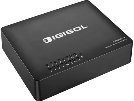 DIGISOL launches 16 Port Fast Ethernet Unmanaged Switch